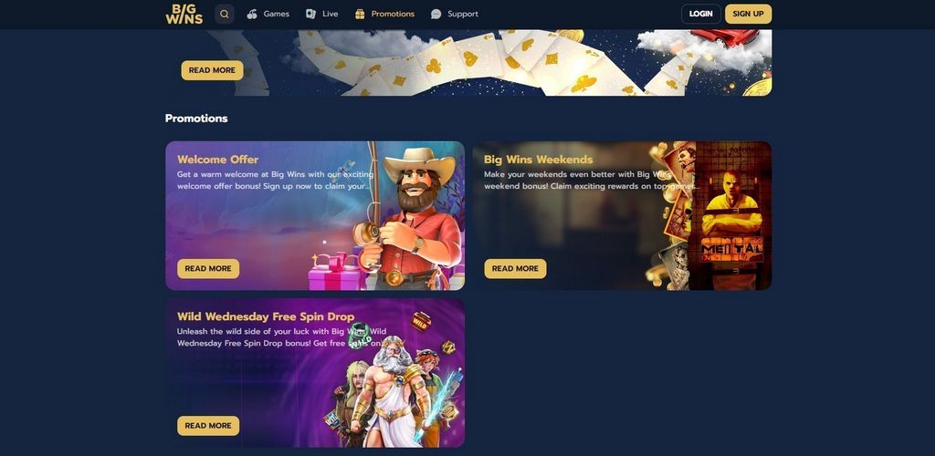 Big Wins Gambling enterprise on mobile